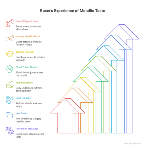 The Bloody Truth: Why Boxers Taste Metal After a Fight